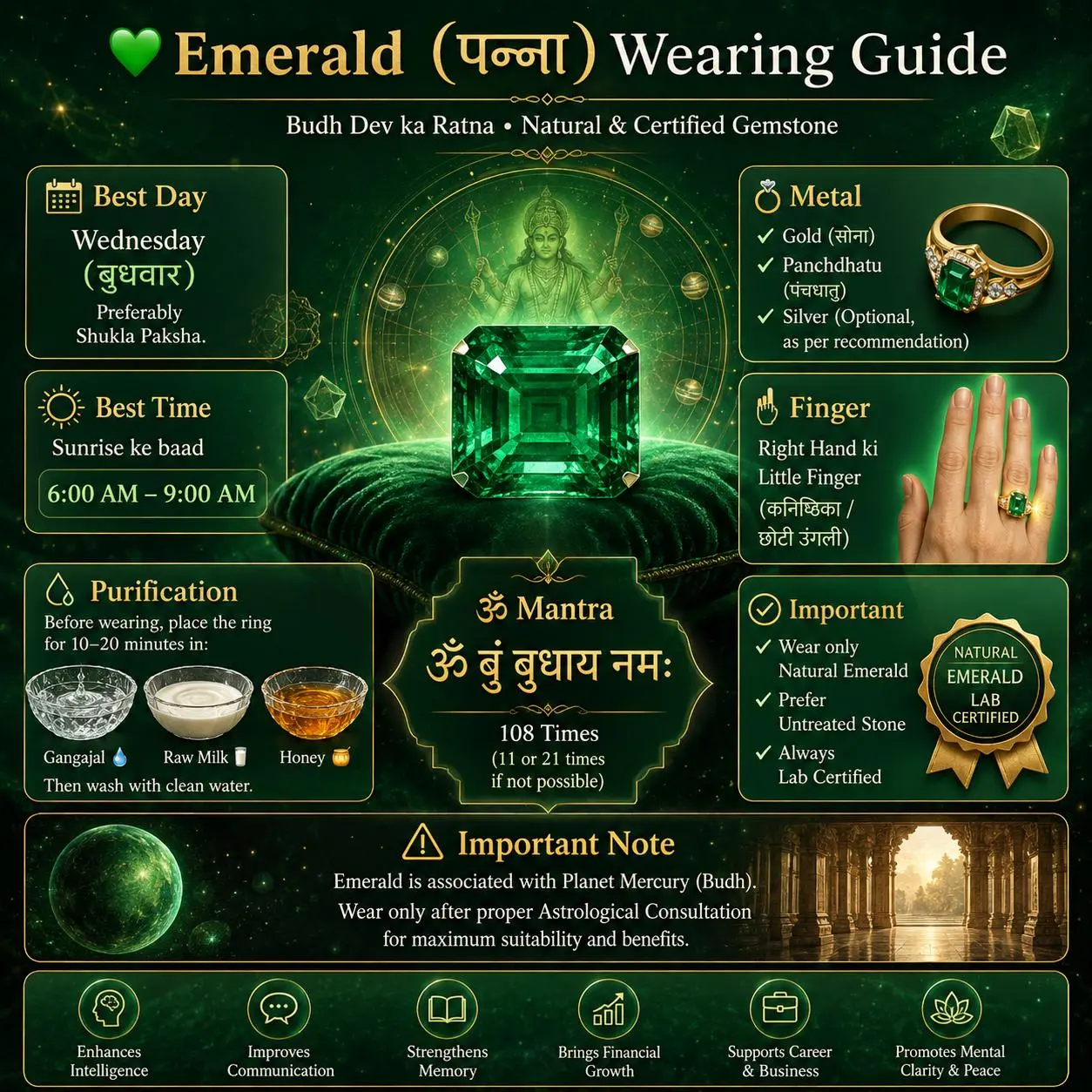 Emerald (Panna) Zambia - View 2
