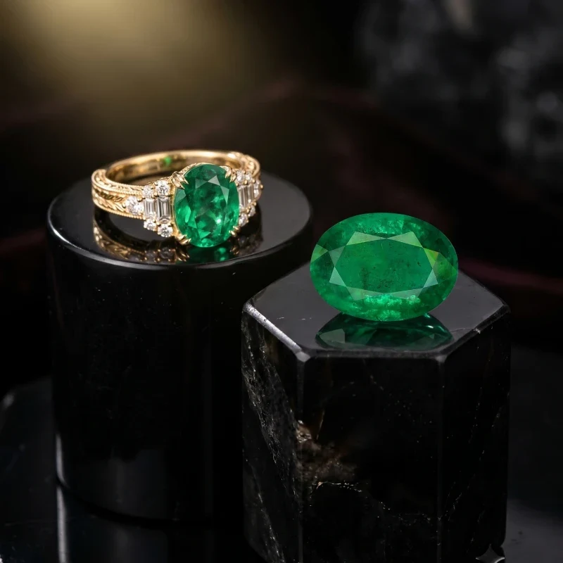 Natural Zambia Emerald (Panna) - Certified Top Premium Quality Grade Gemstone