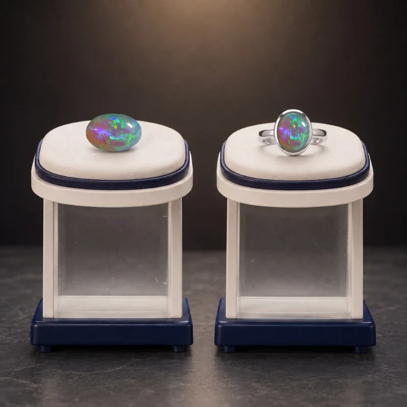Natural Australia Opal - Certified Fine Premium Quality Grade Gemstone