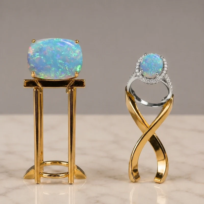 Natural Australia Opal - Certified High Premium Quality Grade Gemstone