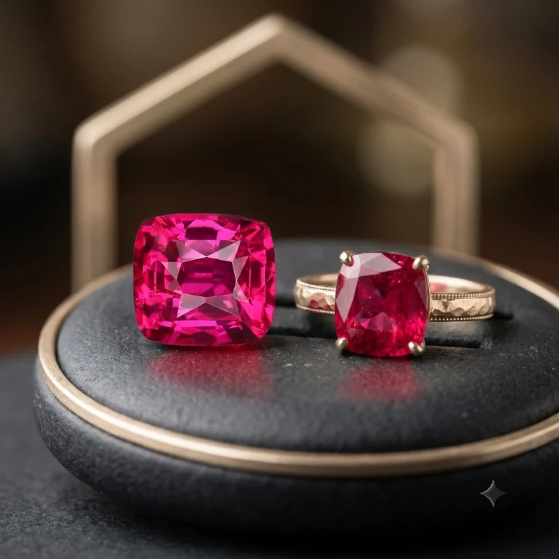 Natural Barma Ruby (Manik) - Certified Fine Value Quality Grade Gemstone