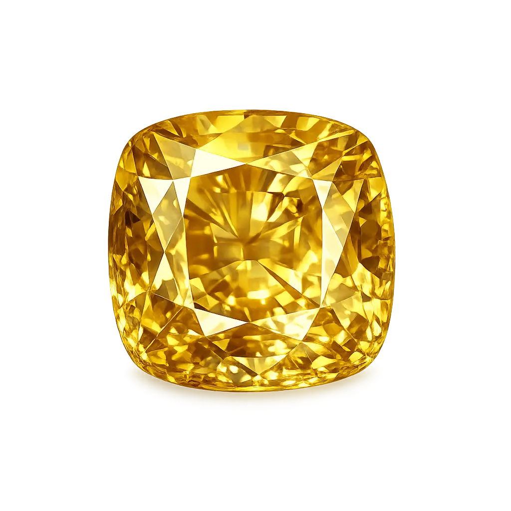 Natural Yellow Sapphire Gemstone