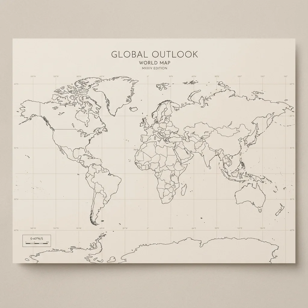 World Map Sourcing Coordinates
